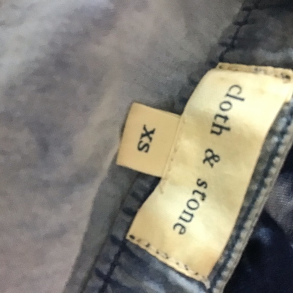 Cloth & Stone Blue Acid Washed XS - Picture 9 of 9
